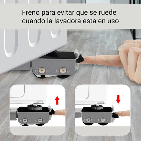 PROMO 2X1 SOPORTE BASE CON RUEDAS PARA ELECTRODOMÉSTICOS