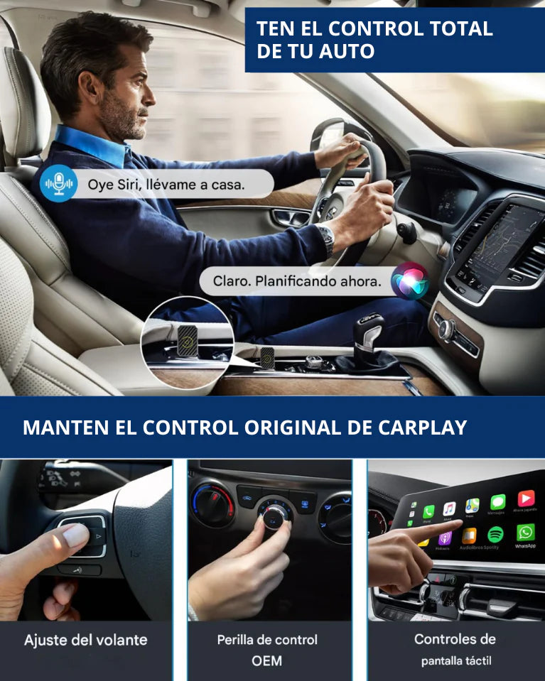 AUTOLINK PRO - ADAPTADOR CARPLAY INALÁMBRICO USB