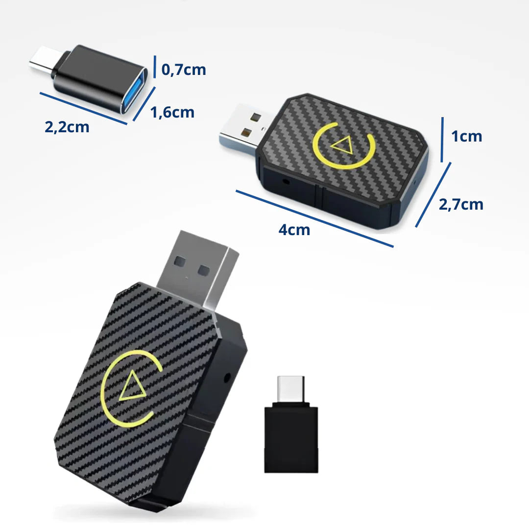 AUTOLINK PRO - ADAPTADOR CARPLAY INALÁMBRICO USB