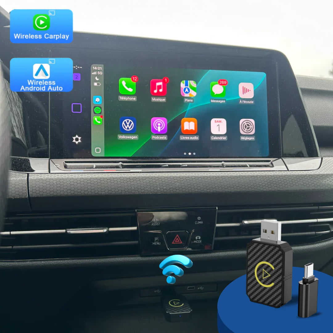 AUTOLINK PRO - ADAPTADOR CARPLAY INALÁMBRICO USB